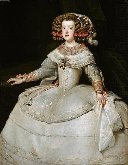 Diego Velazquez Infanta Maria Theresa, daughter of Philip IV of Spain, wife of Louis XIV of France china oil painting image